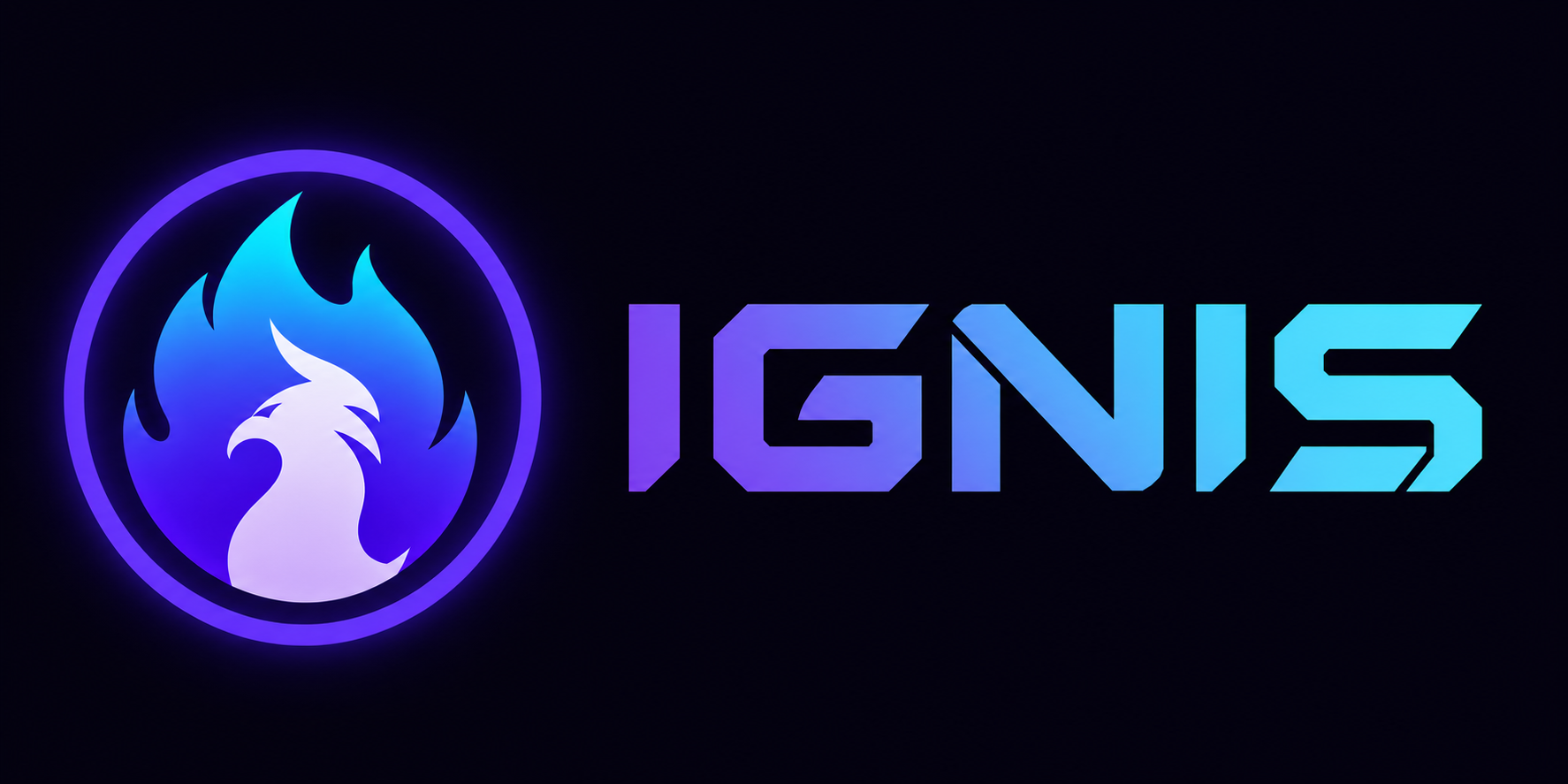 IGNIS horizontal logo lockup